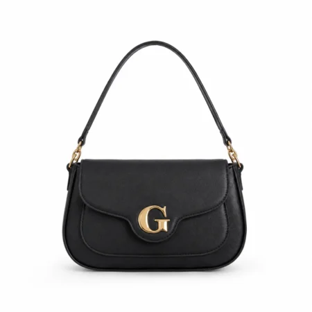 Black Luxe Shoulder Bag